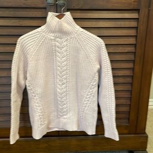 Lululemon, light pink, cotton, chunky sweater, size 4